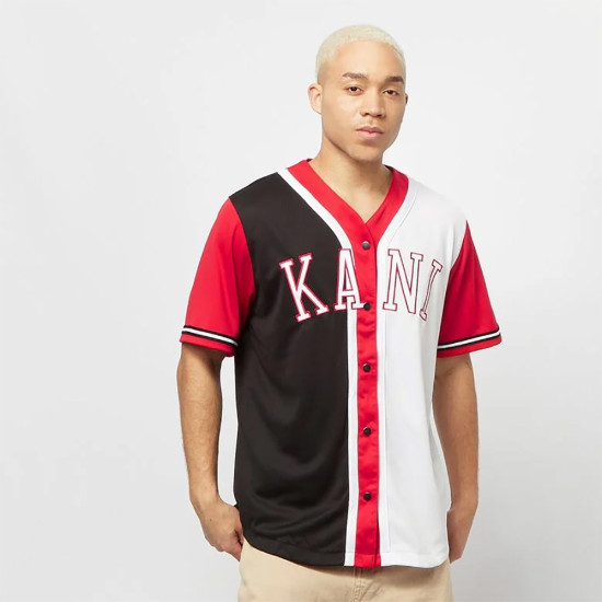 Karl Kani Ανδρικό κολεγιακό πουκάμισο College Block Baseball Shirt